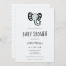 Search for blue elephant baby shower invitations Gender neutral