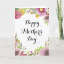 Search for watercolor mothers day cards Floral