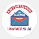 Search for mailman stickers Postal worker