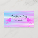 Search for pink flamingo business cards Elegant
