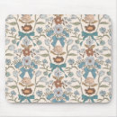 Search for blue floral pattern mousepads Boho