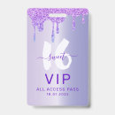 Search for vip pass birthday invitations Girly