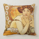 Search for alphonse mucha cushions Nouveau