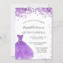 Search for lilac quince invitations Violet
