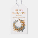 Search for christmas wreath gift tags Elegant