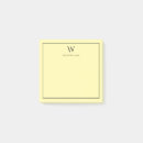 Search for monogrammed post it notes Simple
