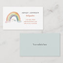 Search for nanny business cards Babysitter