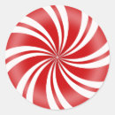 Search for peppermint stripes stickers Red