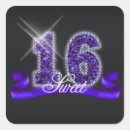 Search for purple sparkles stickers Sweet 16