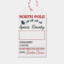 Search for north pole gift tags Fun