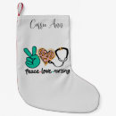 Search for nurse christmas stockings Heart