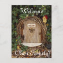 Search for welcome home card postcards Door