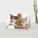 Search for blank christmas cards Animal