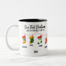 Search for our family mugs 1st christmas