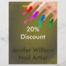 Search for nail flyers Salon