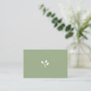 Search for green leaf logo business cards Plant