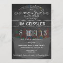 Search for men diaper party invitations Chalkboard