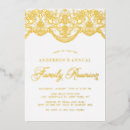 Search for floral lace invitations Botanical