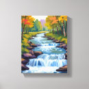 Search for waterfall paintings canvas prints Nature