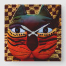 Search for orange tabby cat clocks Animals