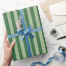 Search for forest green wrapping paper Stripes