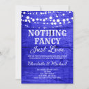 Search for nothing fancy just love invitations Wood