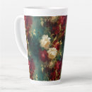 Search for green and white mugs Floral