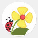 Search for daisies and ladybugs stickers Flowers