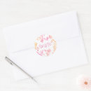 Search for pink floral monogram stickers Modern