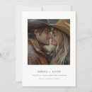 Search for cowboy boot save the dates For her