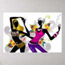 Search for dance silhouette posters Colourful