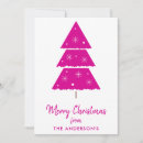 Search for hot pink christmas cards Snowflakes