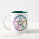 Search for wiccan pagan mugs Pentagram