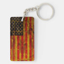 Search for distressed american flag key rings United states