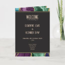 Search for green gold wedding programs Agate