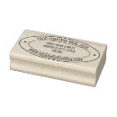 Search for oval rubber stamps Address