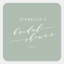 Search for monogram bridal shower stickers Classic