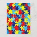 Search for support autism awareness postcards Aspergers