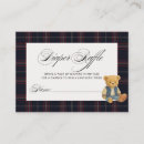 Search for bear stamp invitations Diaper raffle