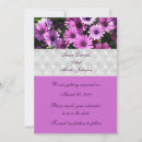Search for purple daisy invitations Nature