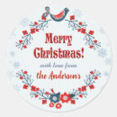 Search for merry christmas wreath stickers Snowflakes