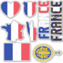 Search for france souvenir stickers Flag