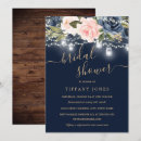 Search for blush bridal shower invitations Floral