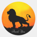 Search for jungle thank you stickers Thanks