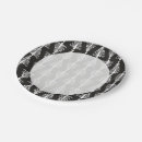 Search for unique christmas paper plates Black