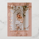 Search for rose gold foil graduation invitations Minimal