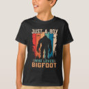 Search for bigfoot kids tshirts Halloween