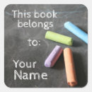 Search for chalkboard bookplates For kids