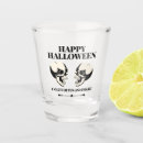 Search for halloween shot glasses Typography