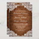 Search for lace rehearsal dinner invitations Brown